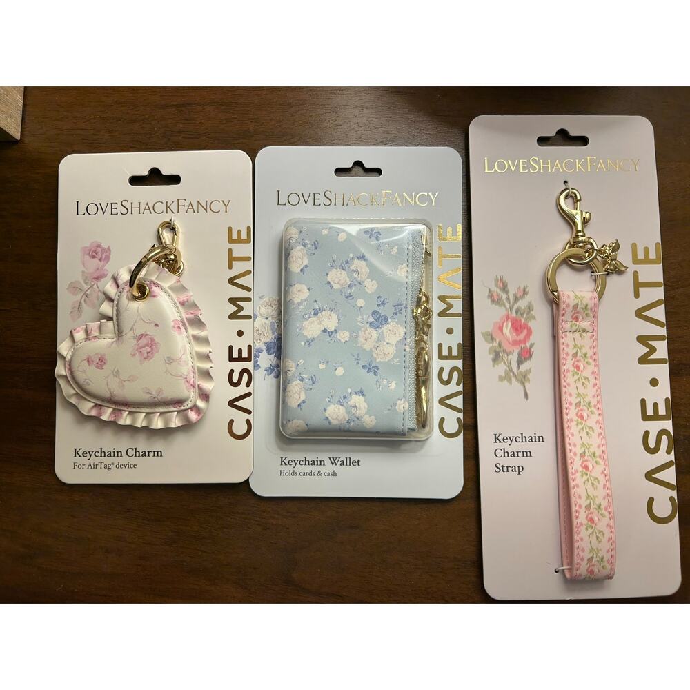 Love Shack Fancy X Target Bundle of 3 Casemate Accessories. NWT